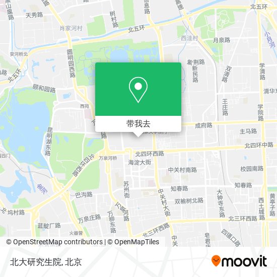 北大研究生院地图