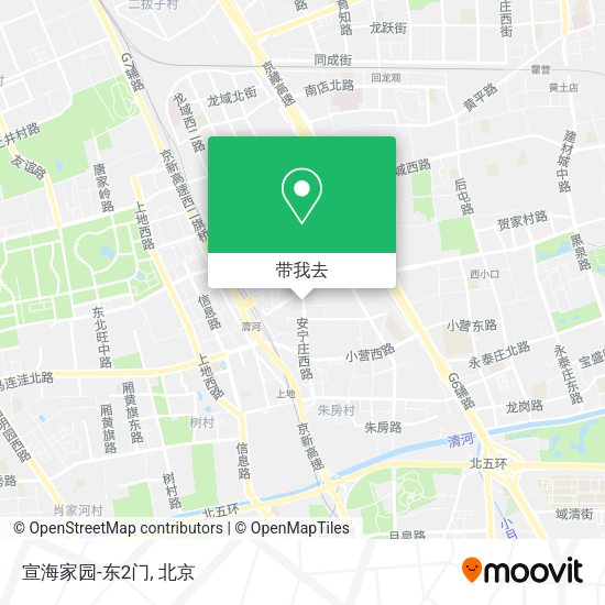 宣海家园-东2门地图