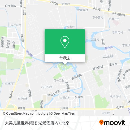 大美儿童世界(稻香湖景酒店内)地图