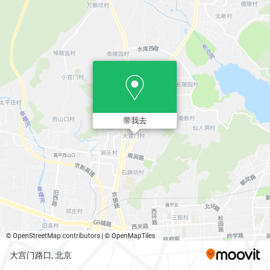 大宫门路口地图