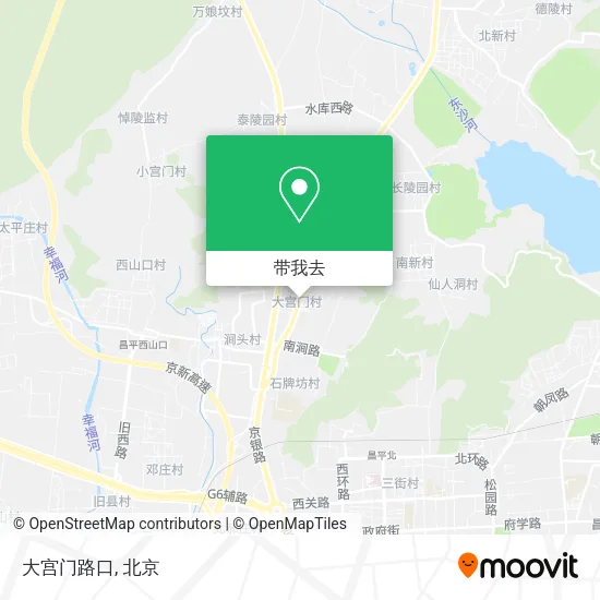 大宫门路口地图