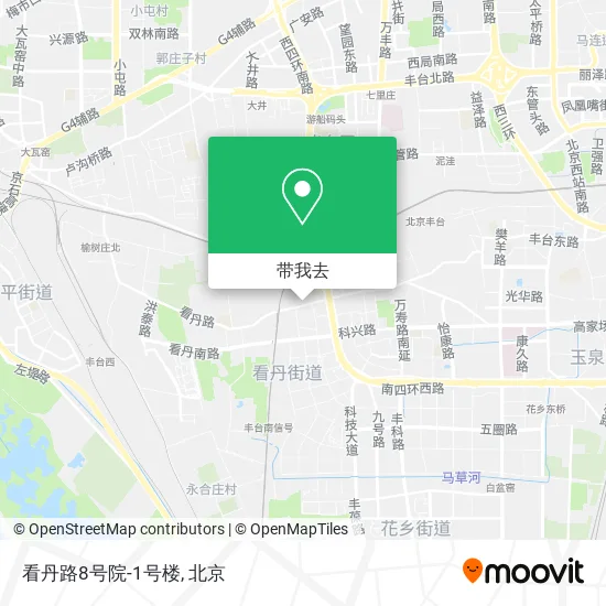 看丹路8号院-1号楼地图