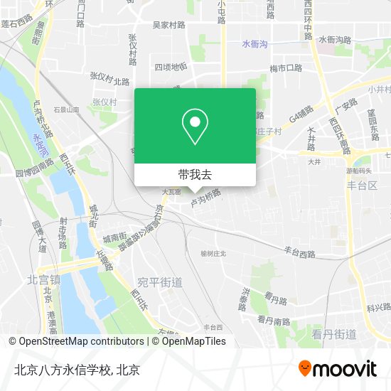 北京八方永信学校地图