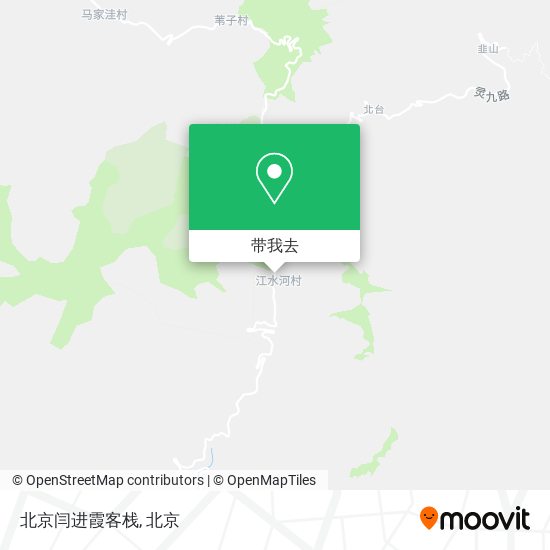 北京闫进霞客栈地图