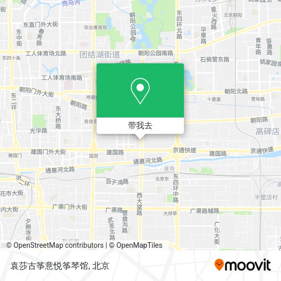 袁莎古筝意悦筝琴馆地图