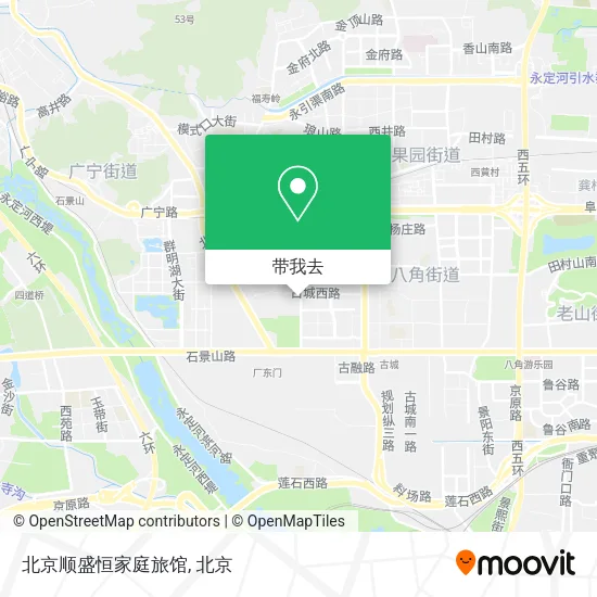 北京顺盛恒家庭旅馆地图