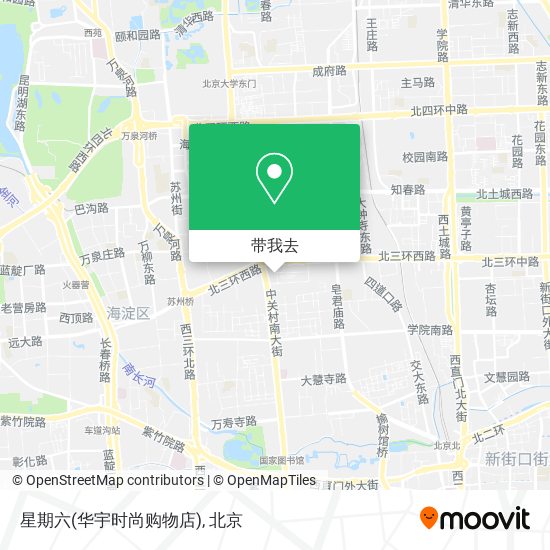 星期六(华宇时尚购物店)地图