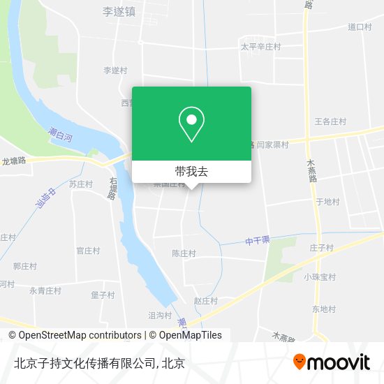 北京子持文化传播有限公司地图