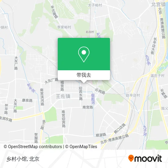乡村小馆地图