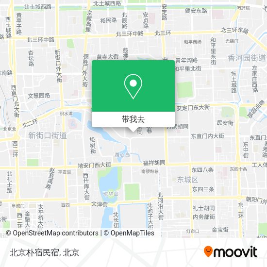 北京朴宿民宿地图