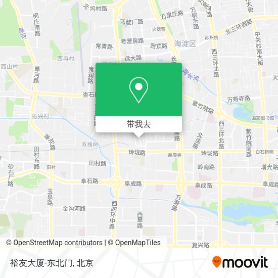 裕友大厦-东北门地图