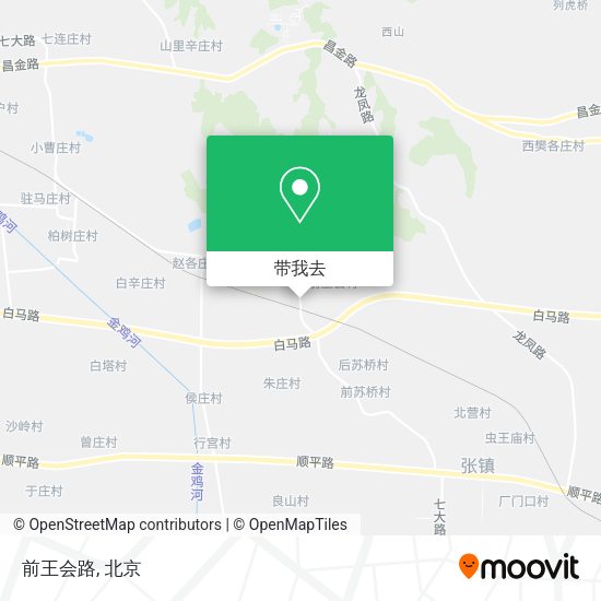 前王会路地图