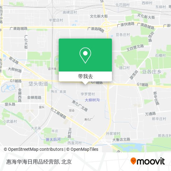 惠海华海日用品经营部地图