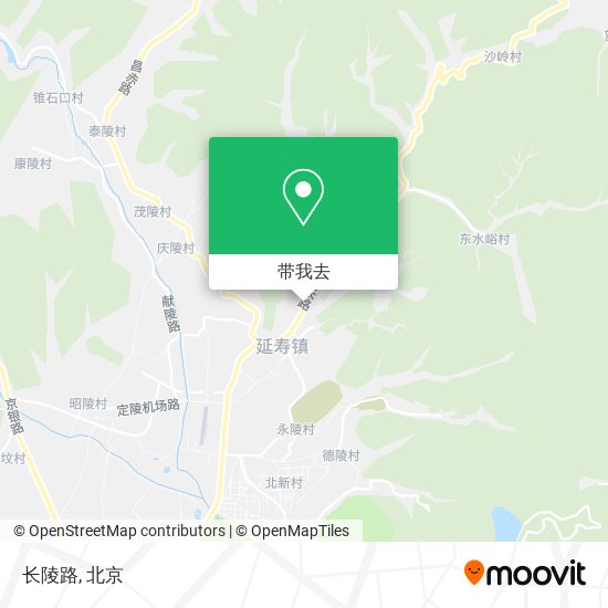 长陵路地图