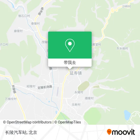 长陵汽车站地图