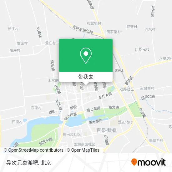 异次元桌游吧地图