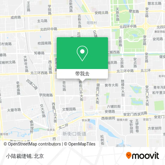 小陆裁缝铺地图