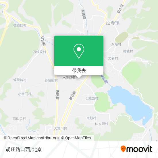 胡庄路口西地图