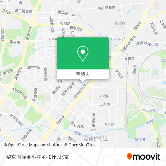 望京国际商业中心-E座地图