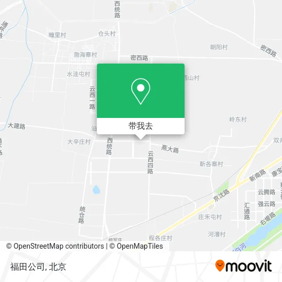 福田公司地图