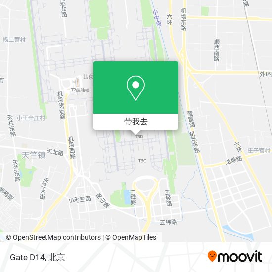 Gate D14地图