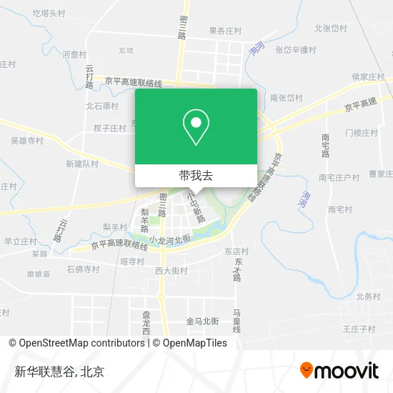 新华联慧谷地图