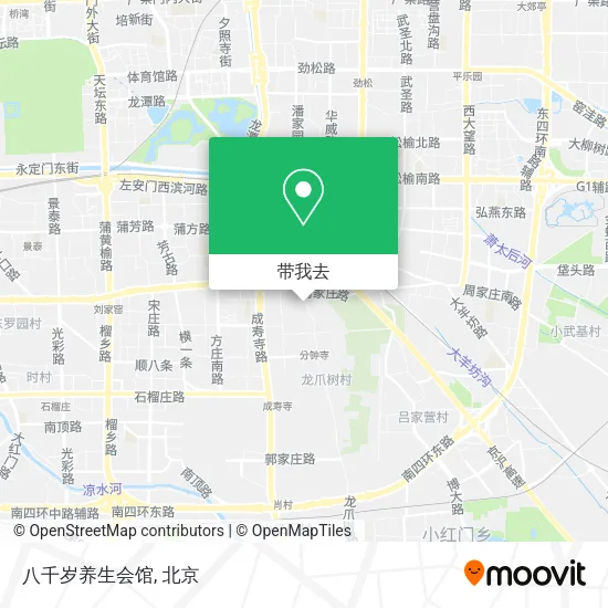 八千岁养生会馆地图