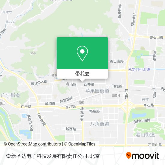 崇新圣达电子科技发展有限责任公司地图
