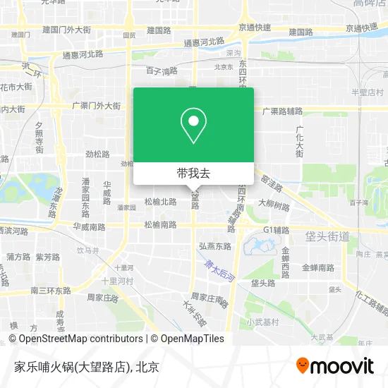 家乐哺火锅(大望路店)地图