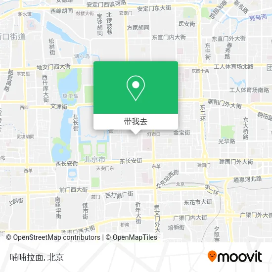 哺哺拉面地图