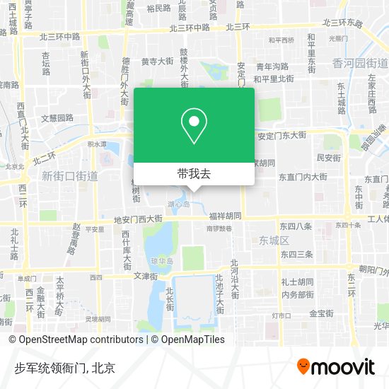 步军统领衙门地图