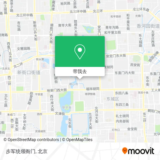步军统领衙门地图