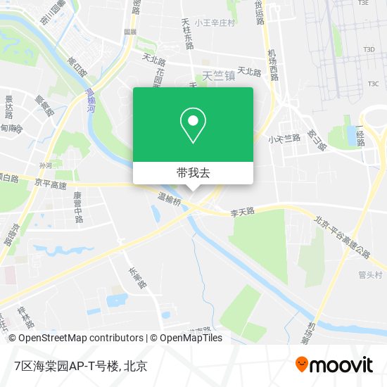 7区海棠园AP-T号楼地图