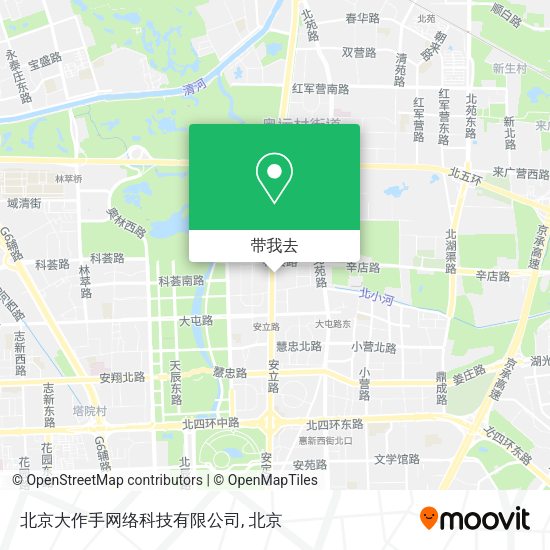 北京大作手网络科技有限公司地图