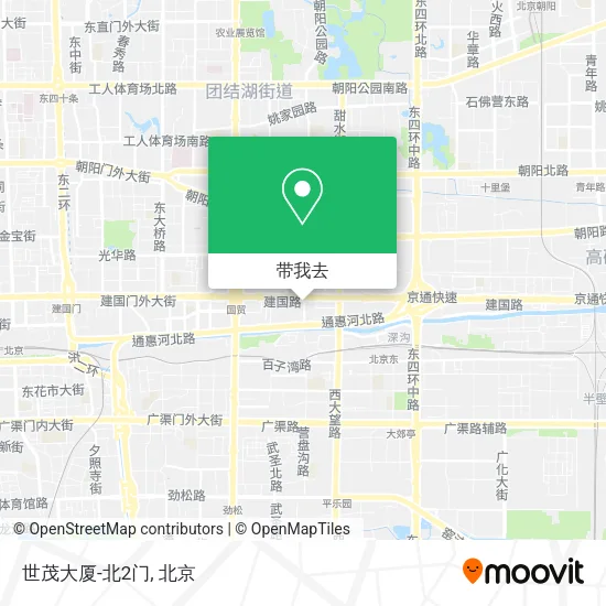世茂大厦-北2门地图