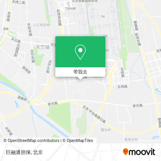 巨融通担保地图