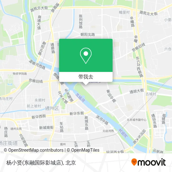 杨小贤(东融国际影城店)地图