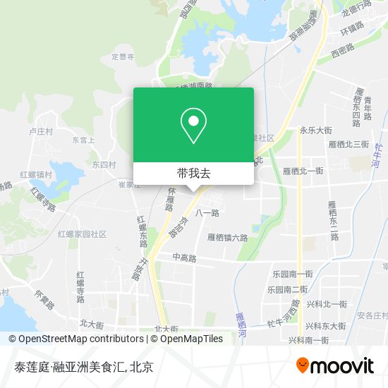 泰莲庭·融亚洲美食汇地图