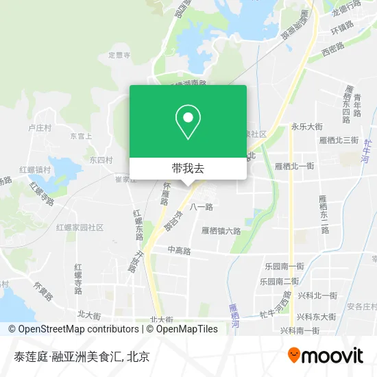 泰莲庭·融亚洲美食汇地图