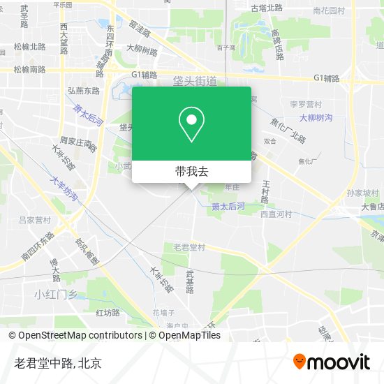 老君堂中路地图