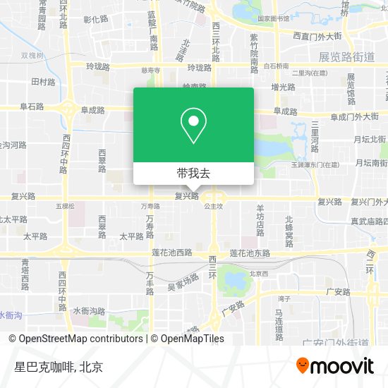 星巴克咖啡地图