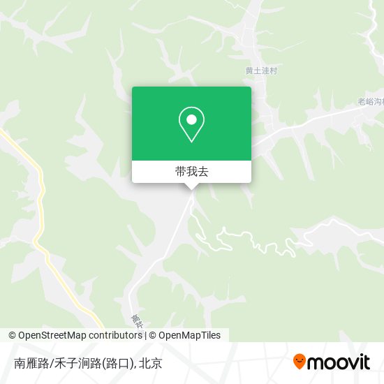 南雁路/禾子涧路(路口)地图