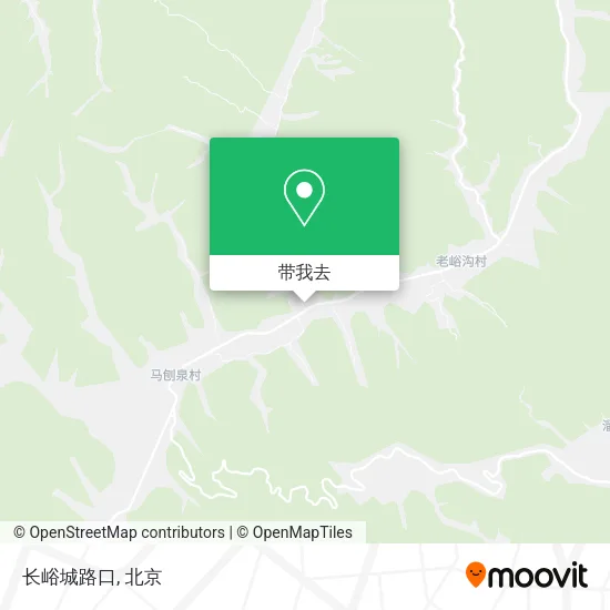 长峪城路口地图