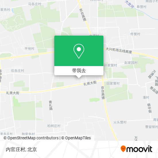 内官庄村地图