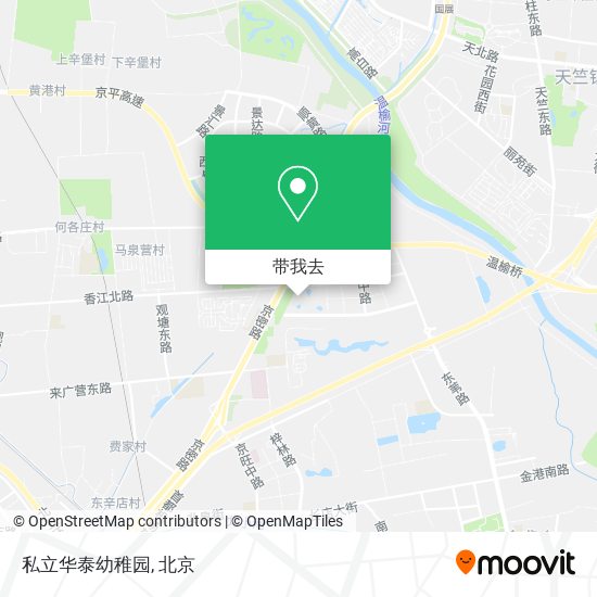 私立华泰幼稚园地图