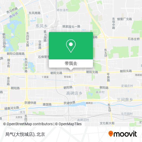 局气(大悦城店)地图