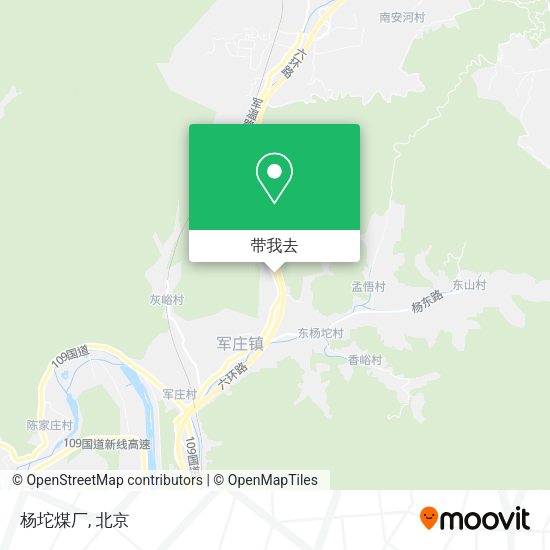 杨坨煤厂地图