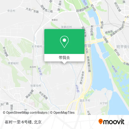 崔村一里-6号楼地图