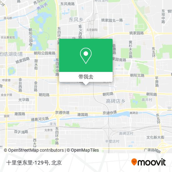 十里堡东里-129号地图