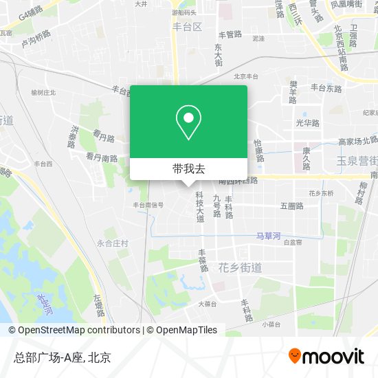 总部广场-A座地图
